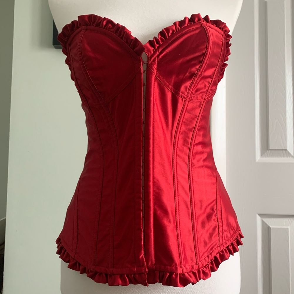 Lace-up Corset Bustier Perfect Valentine’s Day!